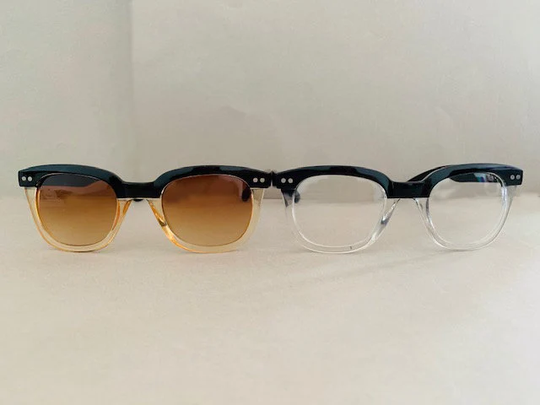 Vintage Chic Retro Eyeglasses Frame Optical Eyewear Non-Prescription With Clear Lenses For Women Men-06