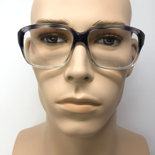Vintage Pennine Holmes Eyeglasses Glasses Frame Purple Square Used Eyeglass Frames Retro