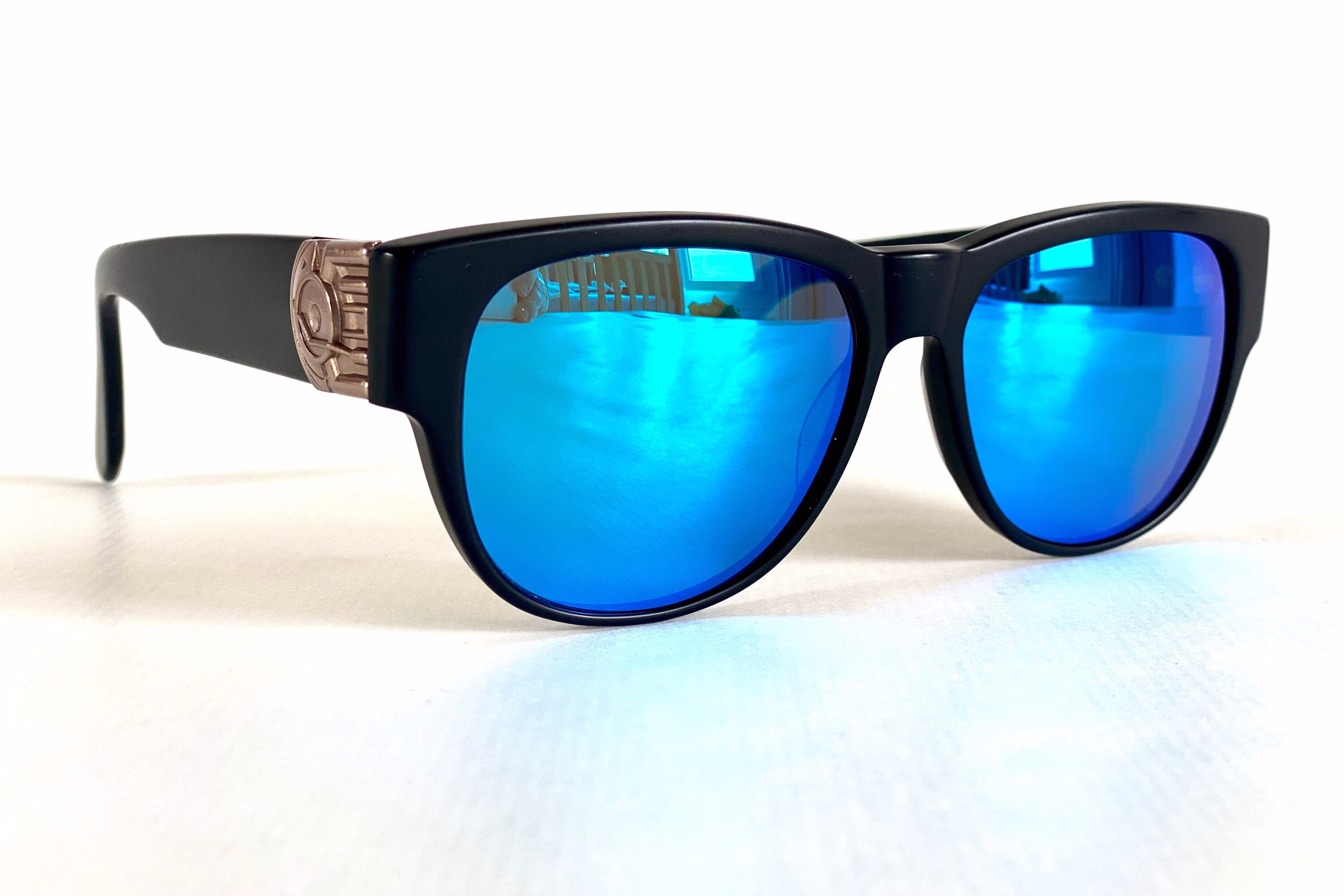 Vintage 1980S Kansai Yamamoto Ky60Pl Mk Sunglasses - New Old Stock Made in Japan