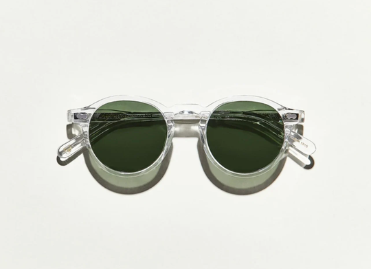 Crystal Quartz Green Acetate Polarized Sunglasses