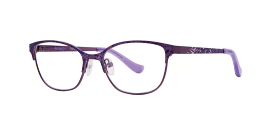 Kensie Eyeglasses Splatter Purple