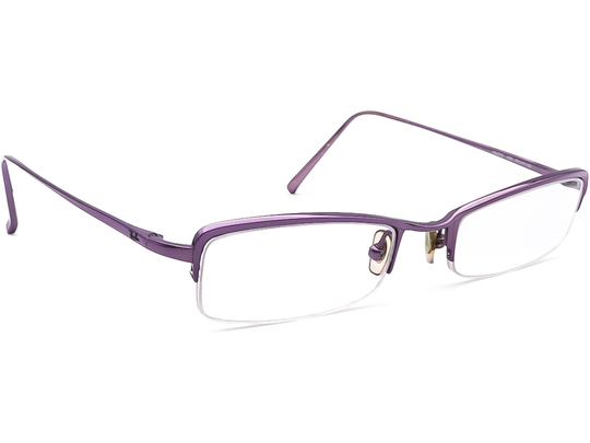 Ray-Ban Women's Eyeglasses Rb 8535 1036 Purple Half Rim Metal Frame 50[]19 135