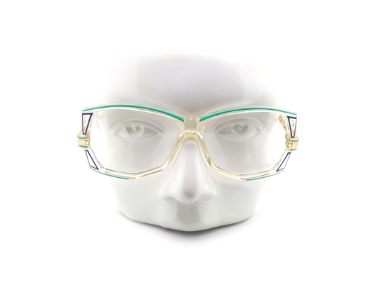 Vintage Cazal Mod 172 Col 221 80S Statement Glasses Frames // Hip Hop 1980S New Old Stock Eyeglasses