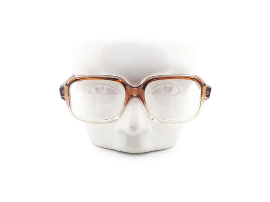 Vintage Monsieur 100F Brown-2-Tone 90S Glasses Frames // 1990S Designer Eyeglasses