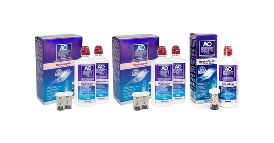 AOSEPT PLUS with Hydraglyde 5 x 360 ml with cases