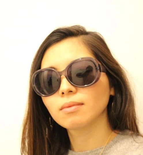 Original 90S Oversized Sunglasses. 60S Style Design in Transparent Grey Frame With Matching Lenses. Y2K. 2000S