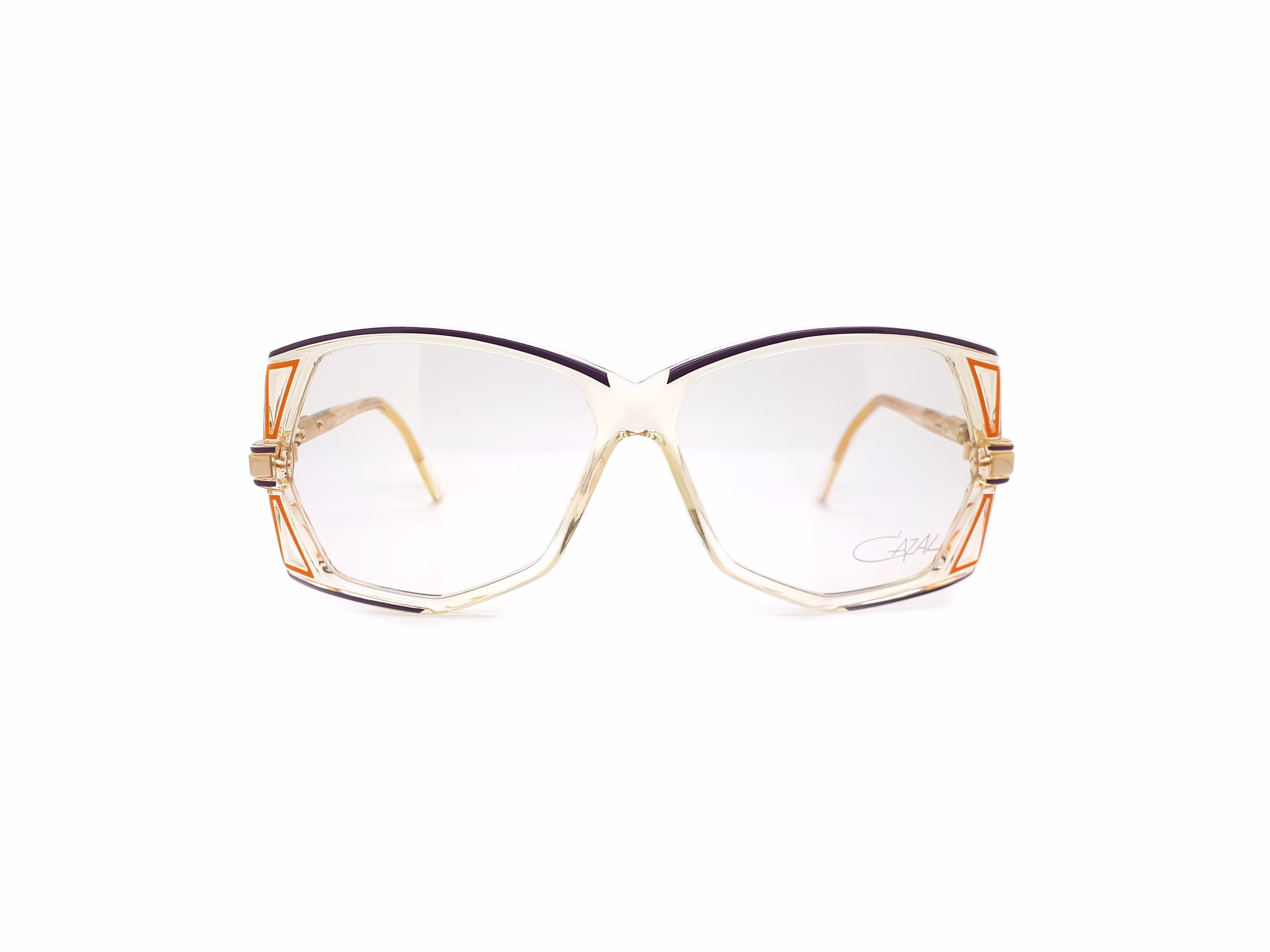 Vintage Cazal Mod 172 Col 217 Oversized 80S Glasses Frames // 1980S New Old Stock Eyeglasses