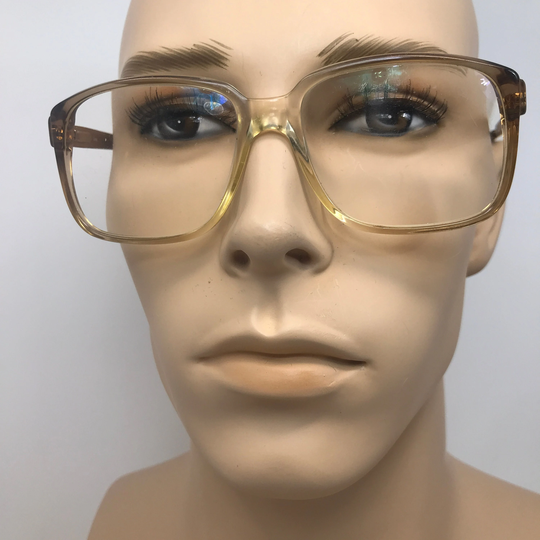 Vintage Zeiss Eyeglasses Glasses Frame Clear Square Used Eyeglass Frames Retro