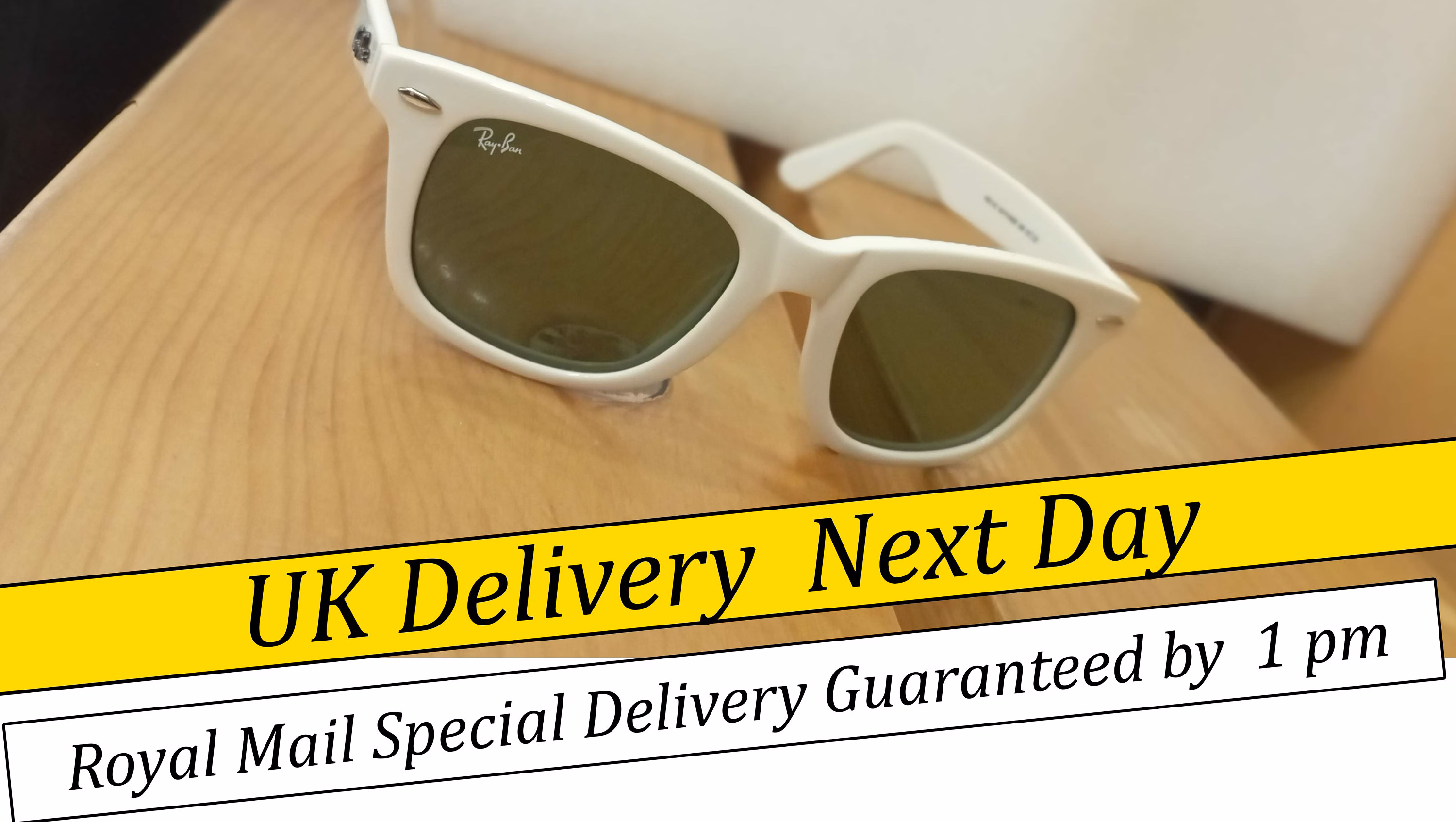 Ray-Ban Milky White Square Sunglasses Rb2140 956 Original Wayfarer Vintage Eyewear, Retro 90S, Rayban Glasses Italy