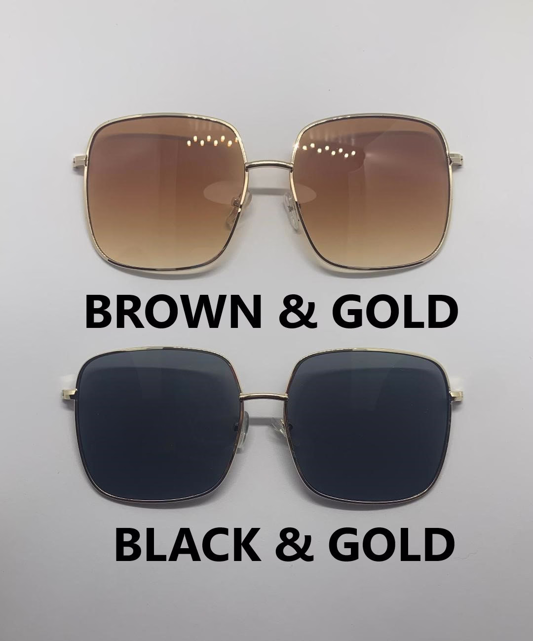More Colors - Boho Squared Collection Armless Chain Sunglasses Custom