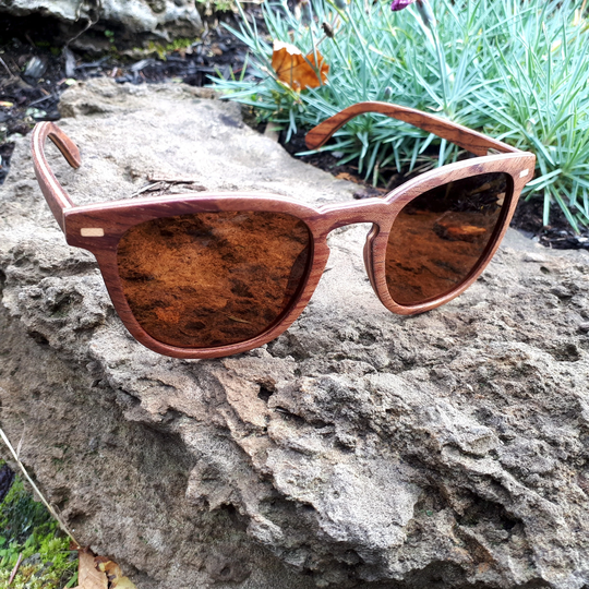 Wood Sunglasses For Men & Women With Polarized Lenses, Uv 400, Christmas Gifts, Wooden Sunglasses, Handcrafted