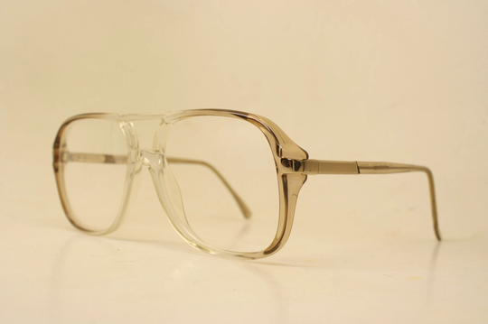 Vintage Altair Eyewear Grey Eyeglasses Unused New Old Stock 1980S