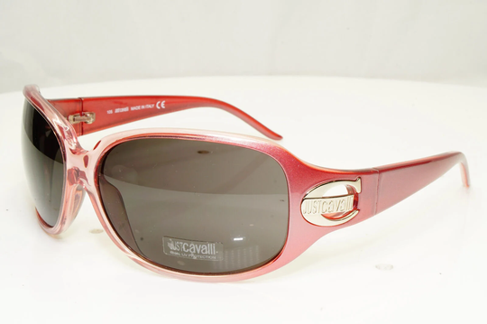 Authentic Just Cavalli Womens Vintage Sunglasses Pink Jc 35S Q26 34819