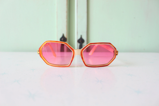 True Vintage 1960S Atomic Retro Sunglasses...eyewear. Fancy. Accessories. Classic. Twiggy. Designer Vintage. 1970S. Fashion. Oversized