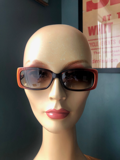 Designer Ralph Lauren Rl 1517 Retro Unisex Rectangle Acrylic Frame Sunglasses Mens Womens 1990S