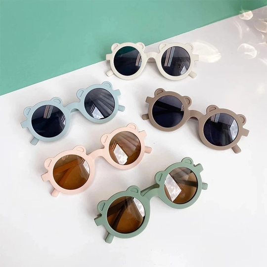 Baby/Toddler Bear Sunglasses, Cute Baby Uv 400 Protection, Ce Tested, & Toddler Accessories, 6 Months +, UK Seller