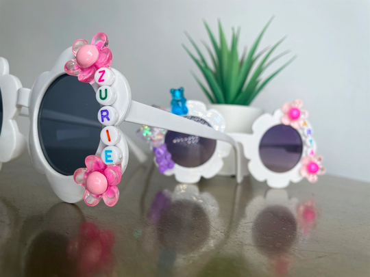 Personalized Flower Sunglasses For Girls