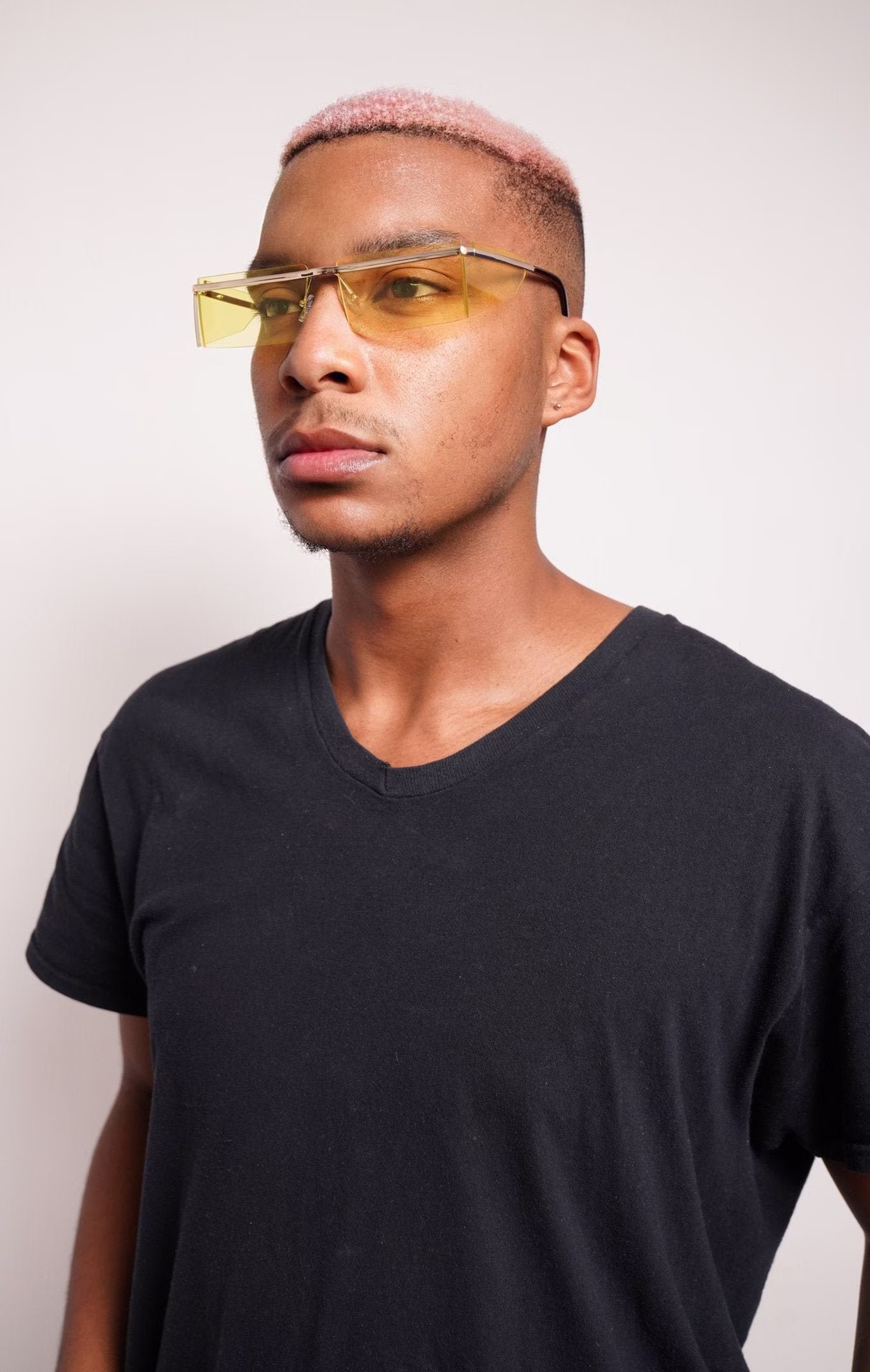 Yellow Hybrid Papi Sunglasses