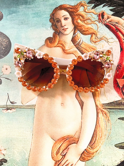 Sicilian Flowers Sunglasses
