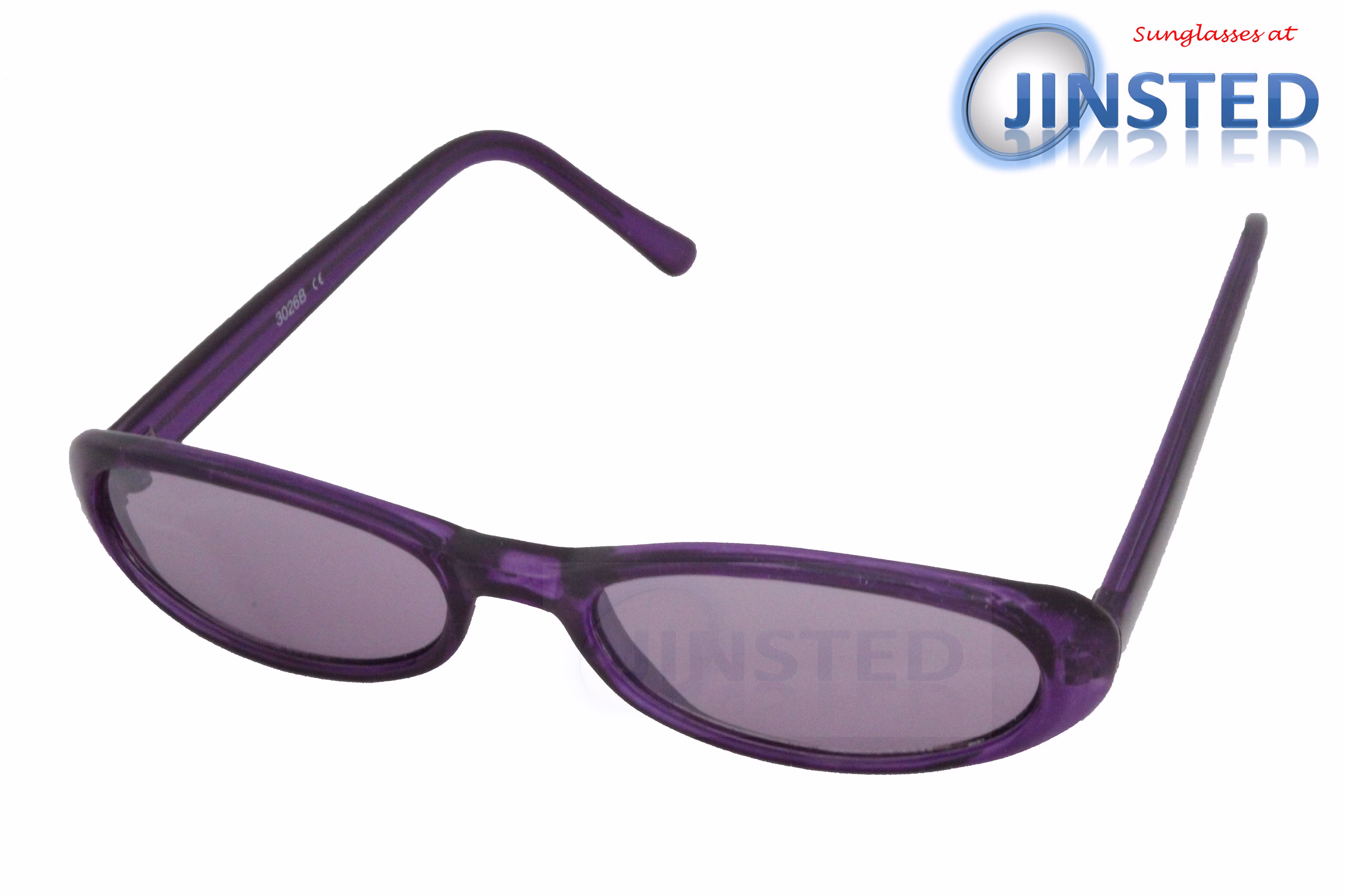 High Quality Adult Sunglasses Purple Lens & Frame Uv400 Protection Cl048