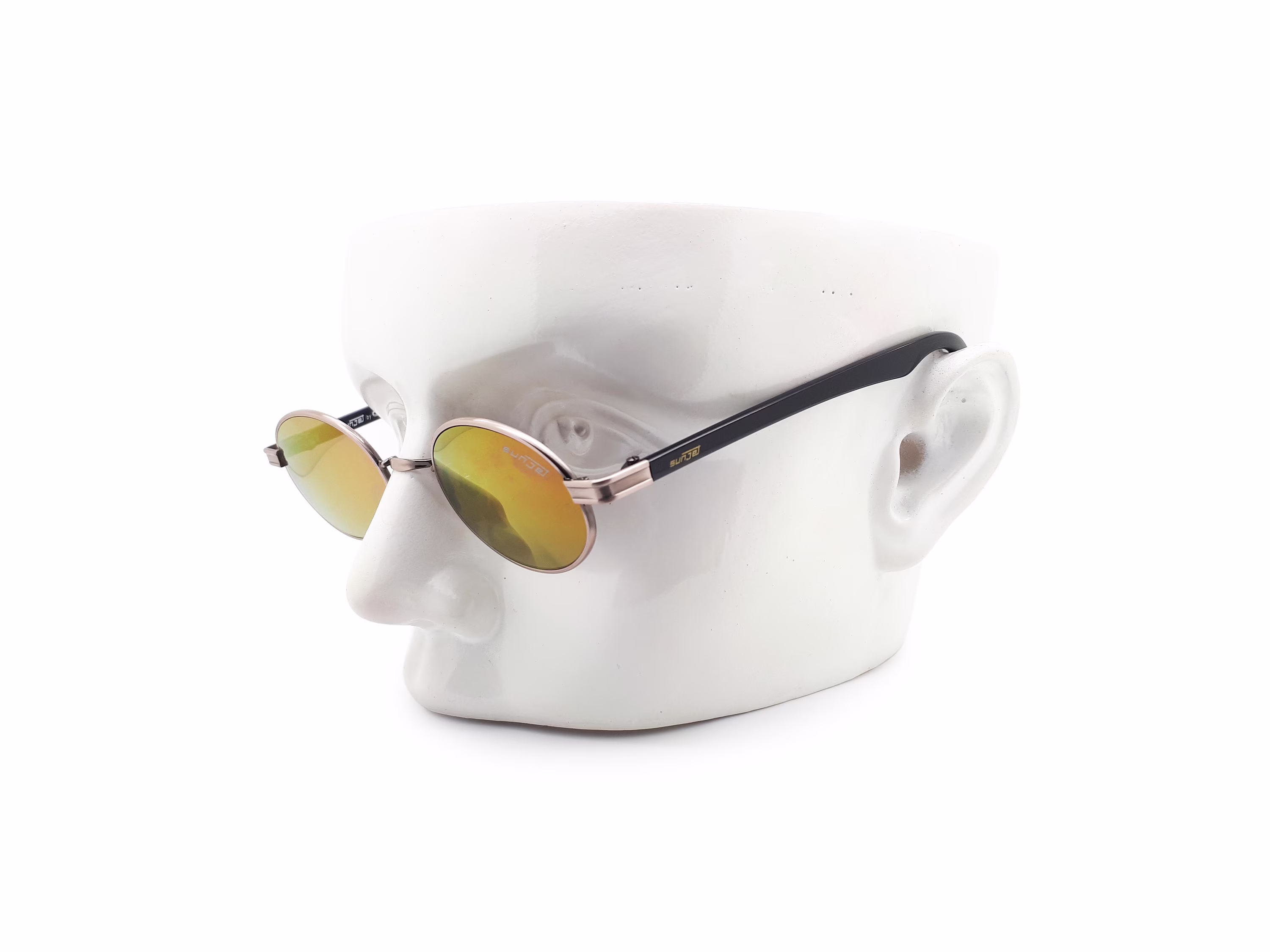 Vintage Carrera Sunjet 4357 80 90S Oval Mirror Sunglasses // 1990S Designer