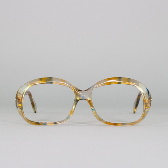 70S Glasses | Oval Vintage Eyeglasses 1970S Frames Clear Eyeglass Frame Deadstock Eyewear - Colorado