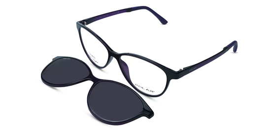 Polar Eyeglasses 404 With Clip On 08