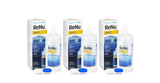 ReNu Advanced 3 x 360 ml with cases