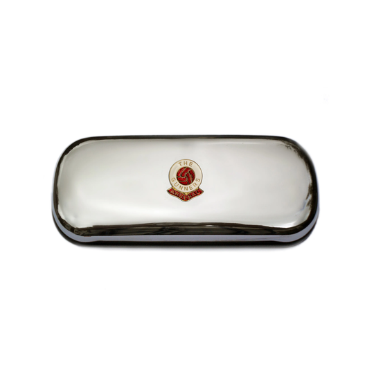 Arsenal Football Club Polished Chrome Glasses Case