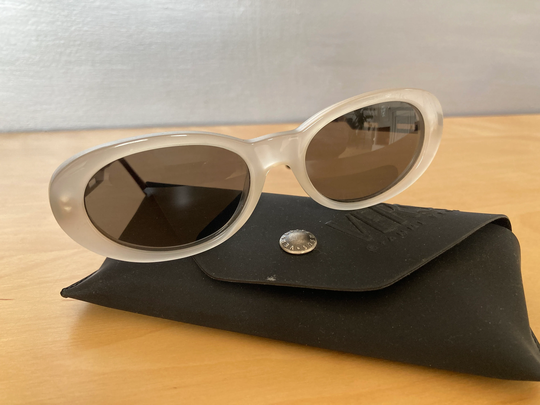 Vintage Gianni Versace Versus Sunglasses, Designer Retro Sunglasses