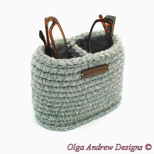 Oval Small Divided For 2 Pairs Glasses Holder Stand, Multiple Pair Eyeglasses Double Stand Holder, Olgaandrewdesigns