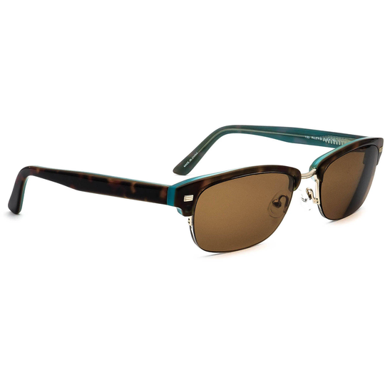 Kate Spade Rx Sunglasses Frame Only Riley/S 0Jey Tortoise On Blue Half Rim 52 Mm