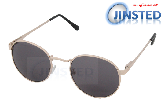 High Quality Black Teashades Steampunk Sunglasses With Gold Round Frame Uv400 Protection Sp011