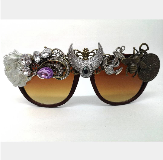 Quirky Handmade Vintage Inspired Artisan Sunglasses