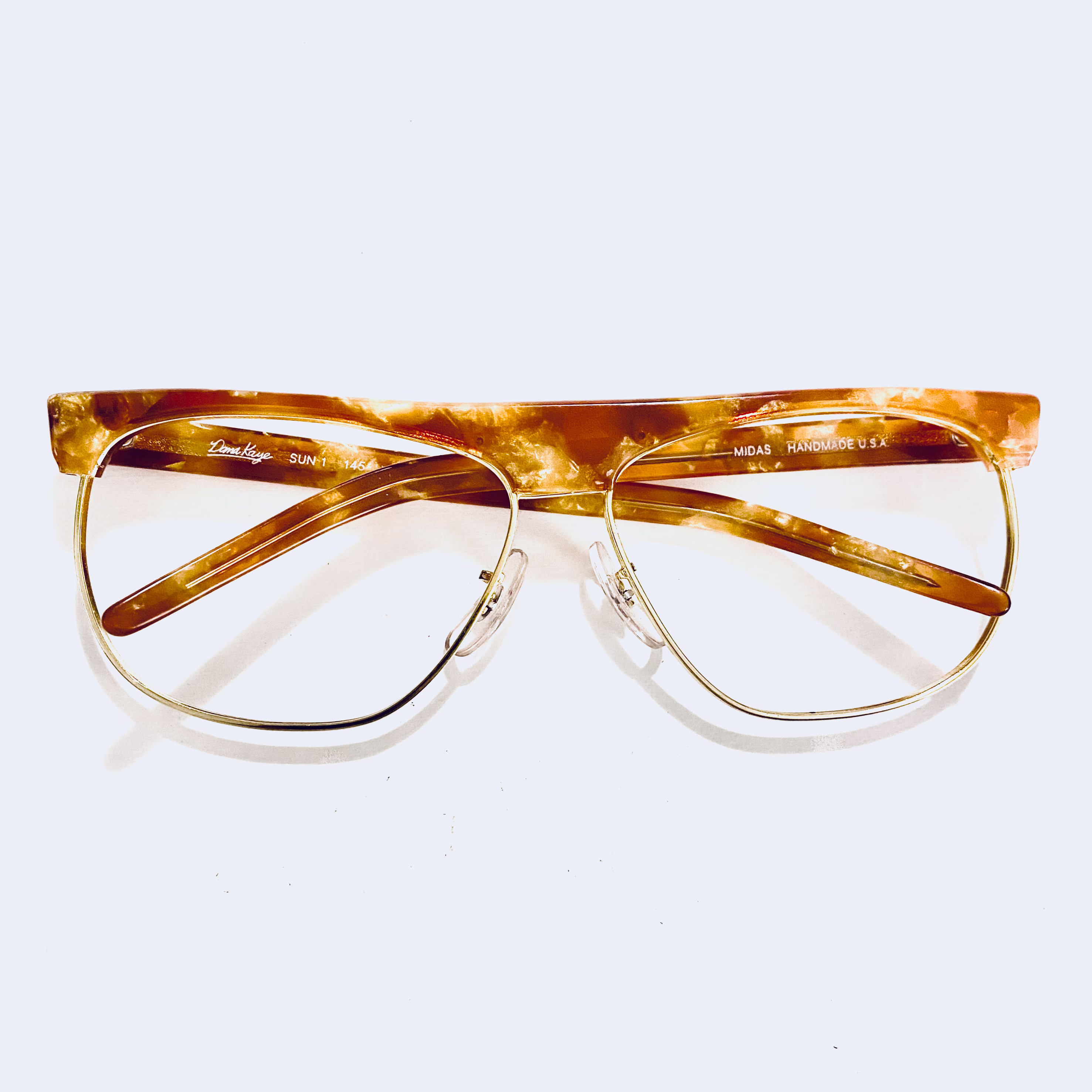 Vintage 80S Oversized Browline Eyeglasses