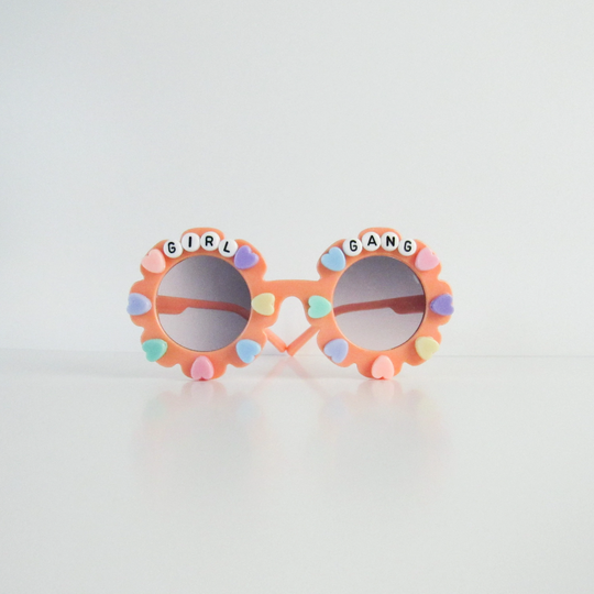 Pastel Heart | Personalized Children's Sunglasses