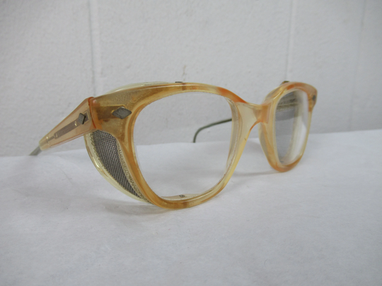 Vintage Safety Glasses, 1950S Motorcycle Bouton Vintage Eyewear