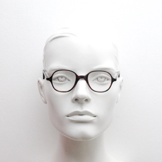 Vintage 40S Slim Acetate Glasses. Hand Made Dark Tortoise Frames. Prescription Eyeglasses. 30S. Rx Antique Spectacles