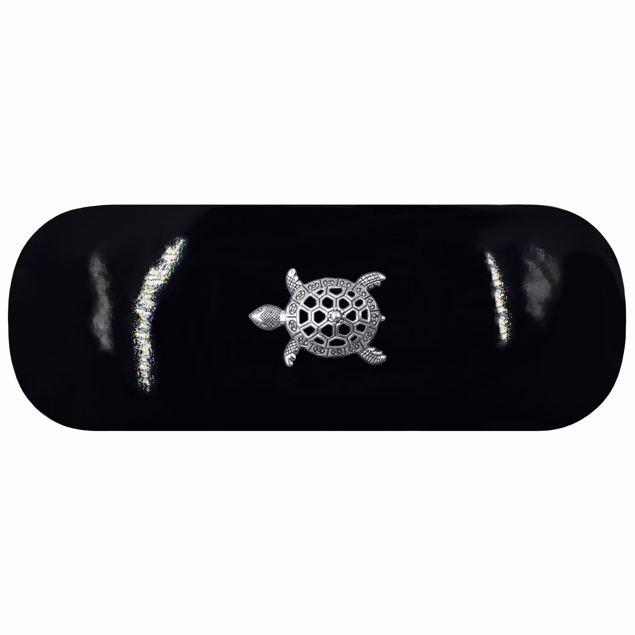 Tortoise Hard Glasses Case. Sea Turtle Spectacle Silver Animal Reading Eyeglasses Life Sunglasses Birthday Gift