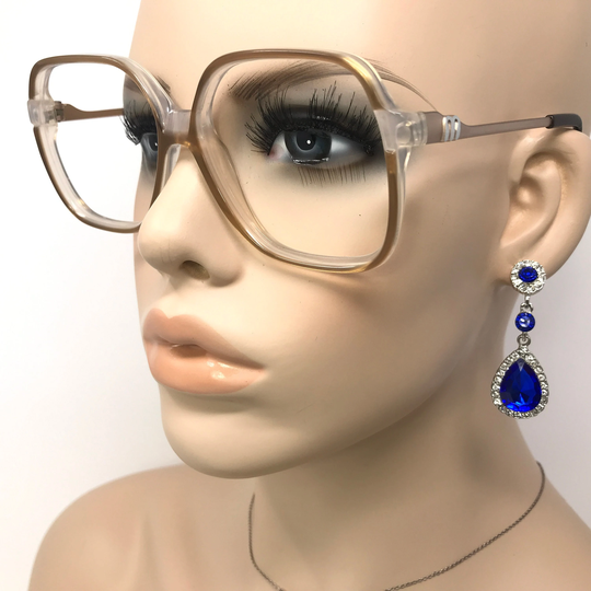 Vintage Menrad M272 Eyeglasses Glasses Frame Gold Square Used Eyeglass Frames Retro