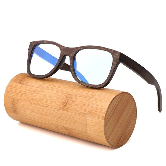 Handmade Wooden Blue Light Blocking Glasses, Glasses Frame For Men & Women, With Clear Lens
