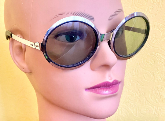 1968 Space Age Psychedelic Nos Bug Eye Alien Sixties Rock Sunglasses Unisex