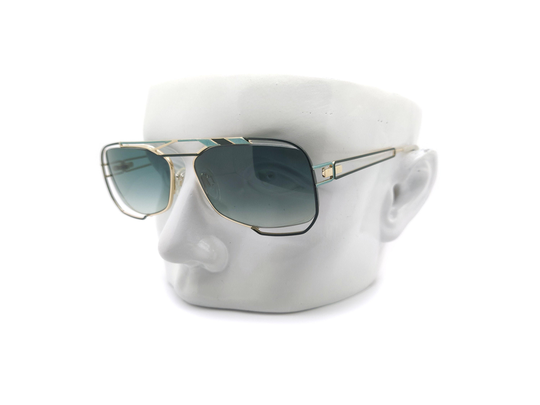 1980S Neostyle Vintage Aviator Sunglasses // Jet 222 902 New Old Stock