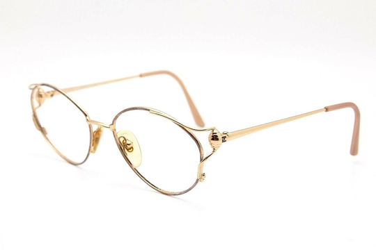 Vintage Eyewear Ted Lapidus Paris Tl716F Oval Woman Frame Glasses Occhiali Sunglasse Classis Plastic