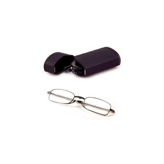 (+1.5) Folding Black Frame Reading Eyeglass Glasses
