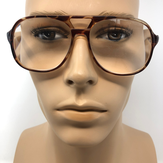Vintage Pilot Eyeglasses Frame Readyspex G46 Brown Tortoise Used Eyeglass Frames Retro