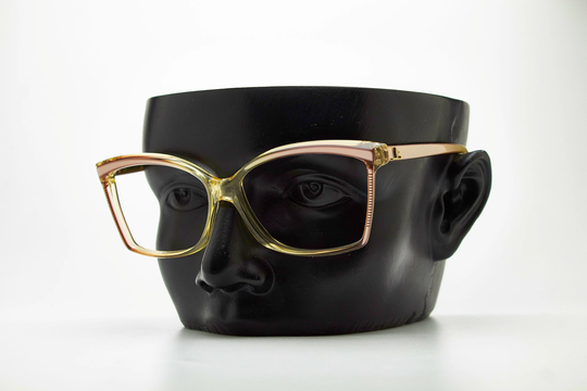 Vintage Woman Eyewear Louis Scherrer Paris Ref 844 Plastic Frame Glasses Collection Sunglasses Accessories