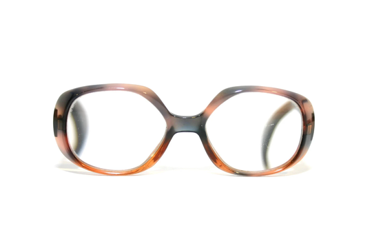 Metzler 1970's Eyeglasses Frame Vintage Size 50-18-130 Small Medium Tortoise Free Shipping Women Granny 70's Great Condition