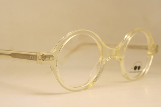 Clear Round Glasses Frames Llyod Lennon Vintage Style Eyewear