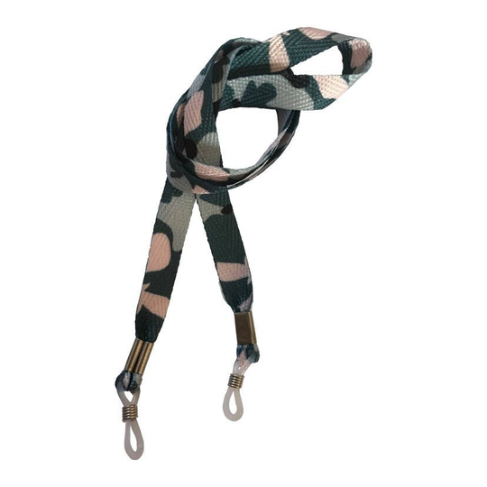 Unisex Grey & Pink Camouflage Sunglasses Glasses Spectacle Strap Holder